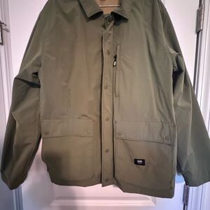 Vans Military-Style Field Jacket in Olive